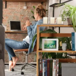 Relaxdays Scaffale Di Chiusura In Bambù Naturale, Stabile E Resistente, DIY, LxP: 60 X 20 Cm, Legno Naturale -Negozio al dettaglio VIDAXL || HOMCOM || Songmics 15484815 3