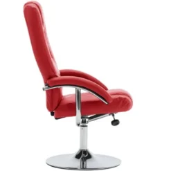 Poltrona Reclinabile Con Poggiapiedi Rossa In Similpelle VidaXL -Negozio al dettaglio VIDAXL || HOMCOM || Songmics 15848948 5