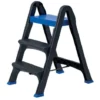 Bama Scaletto Scala Sgabello Con 3 Gradini Portata Massima 130Kg Pieghevole Portatile