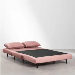 SKLUM Divano Letto In Velluto 2 Posti Elen Rosé -Negozio al dettaglio VIDAXL || HOMCOM || Songmics 17614966 4