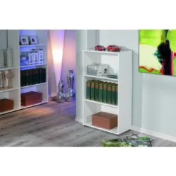 Libreria Arco 3 Livelli Laminato Banco Dim, 60x30x110 - Inter Link -Negozio al dettaglio VIDAXL || HOMCOM || Songmics 17813963 3
