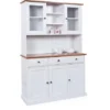 Mobile Soggiorno Credenza Westerland 5ante+3c, 131x45x181h Pino Massello - Inter Link