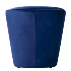 Poltrona Da Camera In Tessuto Velluto BLU E Struttura In Legno 8 Poltrona Da Camera In Tessuto Velluto BLU E Struttura In Legno -Negozio al dettaglio VIDAXL || HOMCOM || Songmics 18266429 4