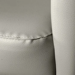 Dmora Poltrona Con Rivestimento In Ecopelle, Colore Grigio, Cm 65 X 78 X 60, Con Imballo Rinforzato -Negozio al dettaglio VIDAXL || HOMCOM || Songmics 19702598 5