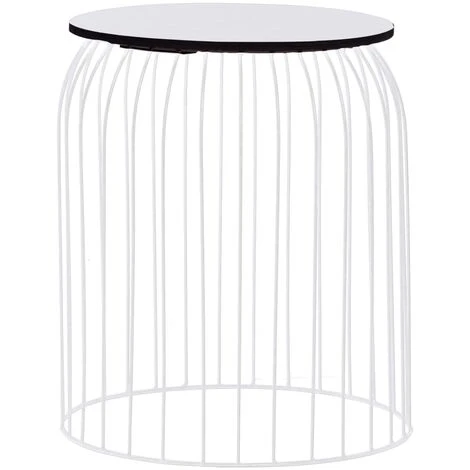 Tavolini Da Caffè 3 Pz Bianchi VidaXL 4 Tavolini Da Caffè 3 Pz Bianchi VidaXL - immagine 4