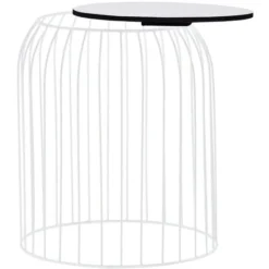 Tavolini Da Caffè 3 Pz Bianchi VidaXL 9 Tavolini Da Caffè 3 Pz Bianchi VidaXL -Negozio al dettaglio VIDAXL || HOMCOM || Songmics 21132767 5