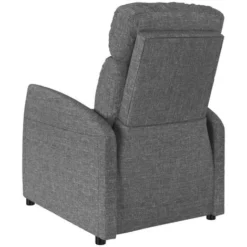 Poltrona Reclinabile In Tessuto Grigio Scuro VidaXL -Negozio al dettaglio VIDAXL || HOMCOM || Songmics 23616824 5