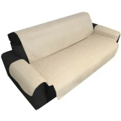 COPRIDIVANO PN SALVADIVANO ELEGANCE PANNA ANTIMACCHIA TRAPUNTATO PIANO LISCIO 1 POSTO Seduta Cm. 55