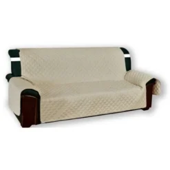 COPRIDIVANO BEIGE Salvadivano VIVY TRAPUNTATO Piano Liscio ECRÙ 1 POSTO Seduta Cm. 60