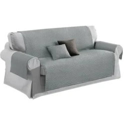 COPRIDIVANO GR SALVADIVANO BUBBLES GRIGIO CHIARO AD EFFETTO MASSAGGIANTE NO STIRO 1 POSTO Cm. 60