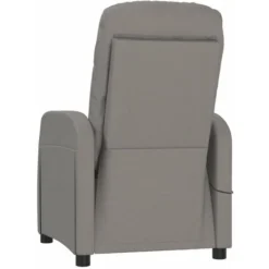 Poltrona Massaggiante Tortora In Tessuto VidaXL -Negozio al dettaglio VIDAXL || HOMCOM || Songmics 25016680 5