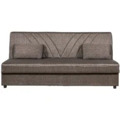 Divano Letto 3 Posti Fiji Marrone Con Cassettone Contenitore, 184x80x86 Cm -Negozio al dettaglio VIDAXL || HOMCOM || Songmics 26303927 3