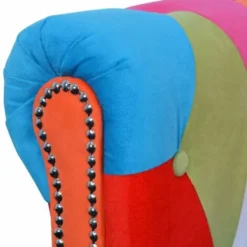 Hommoo Chesterfield Divano A 2 Posti In Tessuto VD09244 -Negozio al dettaglio VIDAXL || HOMCOM || Songmics 26497880 4