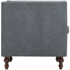 Hommoo Divano Chesterfield A 2 Posti Rivestito In Tessuto Grigio VD12645 -Negozio al dettaglio VIDAXL || HOMCOM || Songmics 26531400 5