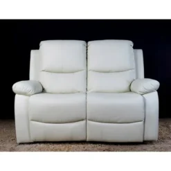 Divano 2 Posti Con Massaggio Integrato VIBROLUXE ECO-DE® BEIGE