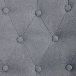 Hommoo Poltrona In Stile Francese Grigio CHommooaro In Tessuto VD21700 -Negozio al dettaglio VIDAXL || HOMCOM || Songmics 26583214 3