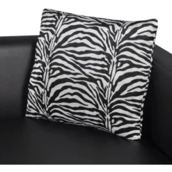 Divano A 2 Posti In Similpelle Nera VidaXL -Negozio al dettaglio VIDAXL || HOMCOM || Songmics 2707986 5