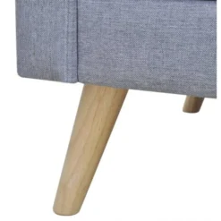 Divano A 2 Posti In Tessuto Grigio Chiaro VidaXL -Negozio al dettaglio VIDAXL || HOMCOM || Songmics 2707995 4