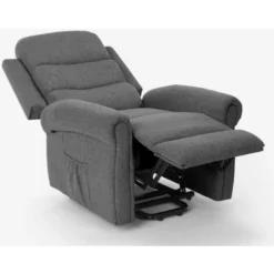 Poltrona Relax Elettrica Alzapersona Massaggiante Riscaldante Con Ruote Victoria Colore: Grigio Scuro 9 Poltrona Relax Elettrica Alzapersona Massaggiante Riscaldante Con Ruote Victoria Colore: Grigio Scuro -Negozio al dettaglio VIDAXL || HOMCOM || Songmics 29284563 5