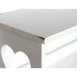 DanDiBo Scaffale A Parete Con Cuore 12013 Scaffale 50 Cm Vintage Shabby Stile Country Scaffale Da Cucina Bianco -Negozio al dettaglio VIDAXL || HOMCOM || Songmics 29308918 4