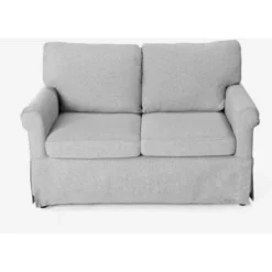 Divano 2 Posti Design Classico Moderno Per Salotti E Soggiorni In Tessuto Epoque Colore: Grigio Chiaro 8 Divano 2 Posti Design Classico Moderno Per Salotti E Soggiorni In Tessuto Epoque Colore: Grigio Chiaro -Negozio al dettaglio VIDAXL || HOMCOM || Songmics 30081595 4