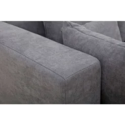 Divano Angolare Sinistro Con Effetto Velluto Grigio Chiaro HARLEM 9 Divano Angolare Sinistro Con Effetto Velluto Grigio Chiaro HARLEM -Negozio al dettaglio VIDAXL || HOMCOM || Songmics 30106437 5