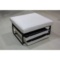 Pouf Letto Rosso -Negozio al dettaglio VIDAXL || HOMCOM || Songmics 30217983 3