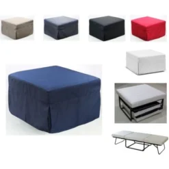 Pouf Letto Rosso -Negozio al dettaglio VIDAXL || HOMCOM || Songmics 30217983 4