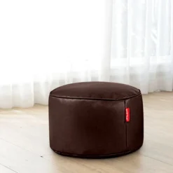 Copridivano Rotondo Poggiapiedi Pouf Borse Divano Chaise Longue Fodera Solo Sgabello Match 20x50CM