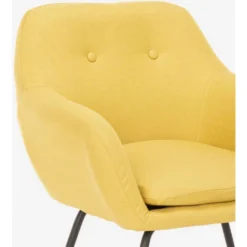 Sedia Poltrona A Dondolo Design Moderno Patchwork Tessuto Woodpecker Colore: Giallo -Negozio al dettaglio VIDAXL || HOMCOM || Songmics 32510738 5