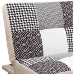 Divano Letto Clic Clac 3 Posti Patchwork Salotto Design Moderno Kolorama Colore: Patchwork 2 -Negozio al dettaglio VIDAXL || HOMCOM || Songmics 33352507 5