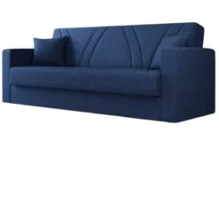 Divano Letto Ibiza Blue Jeans, 214x89x81 Cm