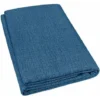 Telo Arredo Tessuto Copritutto Gran Foulard Copridivano Proteggi Letto Poltrona Divano Blu - 165x265 Cm