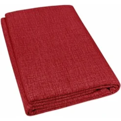 Telo Arredo Tessuto Copritutto Gran Foulard Copridivano Proteggi Letto Poltrona Divano Bordeaux - 165x265 Cm