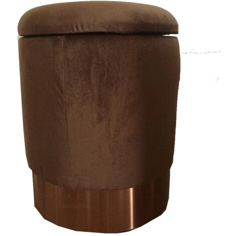 Chili Promo POUF CONTENITORE TONDO Cilindrico Diametro 31 X 38 H Puf Pouff Puff Colore Visone 2 Chili Promo POUF CONTENITORE TONDO Cilindrico Diametro 31 X 38 H Puf Pouff Puff Colore Visone - immagine 2