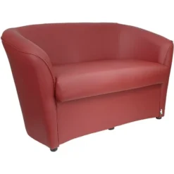 DIVANO A POZZETTO 2 Posti ALTA QUALITA' MADE IN ITALY Colore Bordeaux