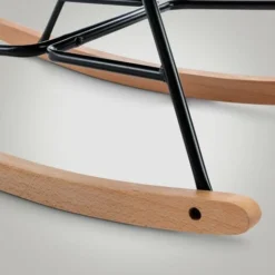 Sedia A Dondolo Sanka In Velluto Verde -Negozio al dettaglio VIDAXL || HOMCOM || Songmics 35439719 5