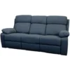 Divano Annika 3 Posti Con 2 Recliner, 198x93x101 Cm