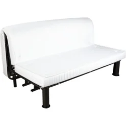 EVERGREENWEB - Divano Letto 3 Posti Con Materasso Matrimoniale 160x190 In Waterfoam Ortopedico Prontoletto Con Rivestimento Sfoderabile E Lavabile GRIGIO Con 2 Cuscini Supersoft Abbinati - Evening -Negozio al dettaglio VIDAXL || HOMCOM || Songmics 37534668 3