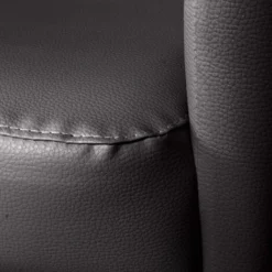 Dmora Poltrona Con Rivestimento In Ecopelle, Colore Nero, Cm 65 X 78 X 60, Con Imballo Rinforzato -Negozio al dettaglio VIDAXL || HOMCOM || Songmics 38269742 5