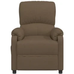 Poltrona Massaggiante Marrone In Tessuto VidaXL 8 Poltrona Massaggiante Marrone In Tessuto VidaXL -Negozio al dettaglio VIDAXL || HOMCOM || Songmics 38330435 4