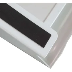 Poggiapiedi Regolabile In Acciaio Stey Con Base Antiscivolo Bianco 46x35x12 Cm -Negozio al dettaglio VIDAXL || HOMCOM || Songmics 38377435 3