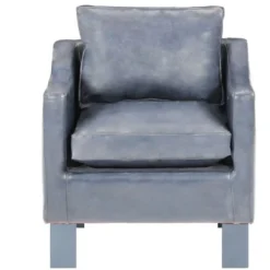 Nova Poltrona A Pozzetto In Vera Pelle Design Elegante Poltrona Relax Vari Colori Colore : Grigio -Negozio al dettaglio VIDAXL || HOMCOM || Songmics 39857060 3