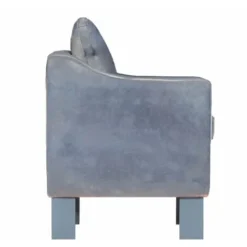 Nova Poltrona A Pozzetto In Vera Pelle Design Elegante Poltrona Relax Vari Colori Colore : Grigio -Negozio al dettaglio VIDAXL || HOMCOM || Songmics 39857060 4