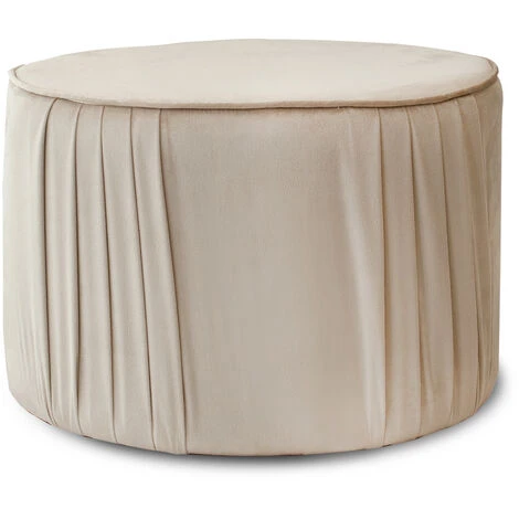 POUF REGALE BEIGE 1 POUF REGALE BEIGE