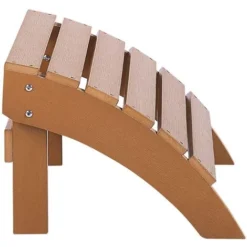 Poggiapiedi Da Giardino In PVC In Colore Teak Per Sedia Adirondack -Negozio al dettaglio VIDAXL || HOMCOM || Songmics 41542944 5