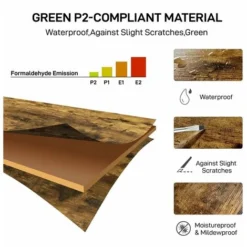 Yaheetech Tavolino Da Caffè Sollevabile, Tavolo Elevabile Moderno Da Salotto Altezza 48-61 Cm, Tavolino Da Divano Con Ripiano Inferiore Portaoggetti Spazioso Marrone Rustico -Negozio al dettaglio VIDAXL || HOMCOM || Songmics 41587276 4