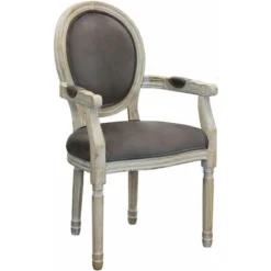 Poltrona Vintage In Velluto Di Design Moderno Vintage Cm 55x46x96 H