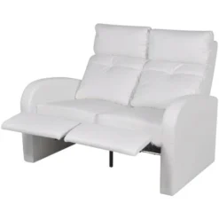 Poltrona Reclinabile A 2 Posti Con LED In Similpelle Bianca VidaXL -Negozio al dettaglio VIDAXL || HOMCOM || Songmics 4281665 4