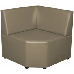 Divano Angolare Con Schienale Mod.PALERMO Tortora - 11783